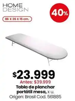 Coto Origen - tabla de planchar portátil mesa oferta