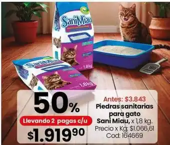 Coto Piedras sanitarias para gato oferta