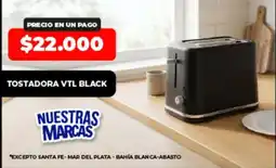 Supermayorista Vital Nuestras Marcas tostadora vtl black oferta