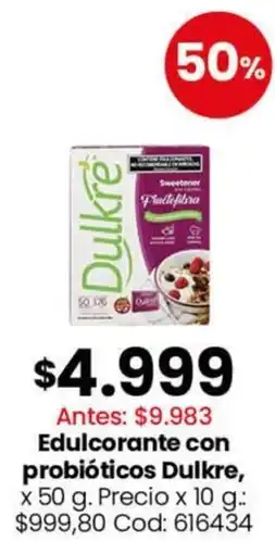 Coto Dulkre edulcorante con probióticos oferta
