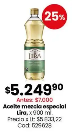 Coto Lira aceite mezcla especial oferta