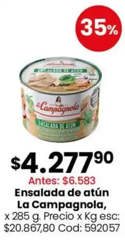 Coto La campagnola ensalada de atun oferta