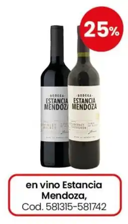 Coto Estancia mendoza vino oferta