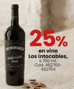 Coto Los intocables vino oferta