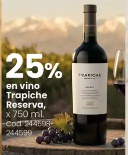 Coto Trapiche vino Reserva oferta