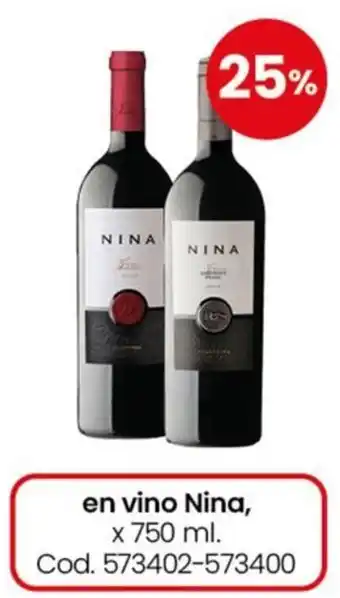 Coto Nina vino oferta