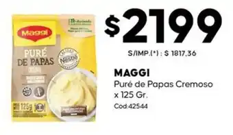 Diarco Maggi puré de papas cremoso oferta