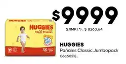 Diarco Huggies pañales classic jumbopack oferta