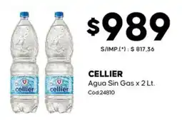 Diarco Cellier agua sin gas oferta