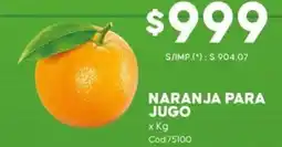 Diarco Naranja para jugo oferta
