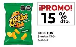 Diarco Cheetos snack oferta