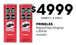 Diarco Pringles papas fritas original oferta
