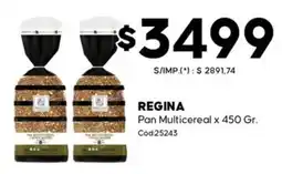 Diarco Regina pan multicereal oferta