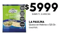 Diarco La paulina queso en hebras italiano oferta