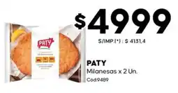 Diarco Paty milanesas oferta