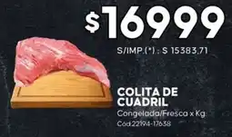Diarco Colita de cuadril oferta