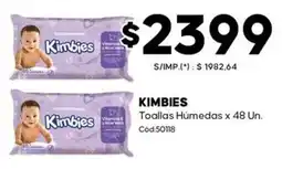 Diarco Kimbies toallas húmedas oferta