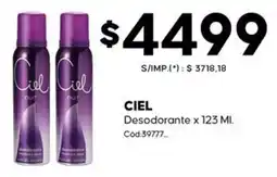 Diarco Ciel desodorante oferta