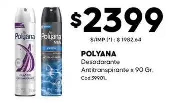 Diarco Polyana desodorante antitranspirante oferta