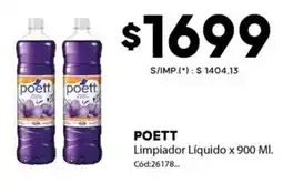 Diarco Poett limpiador liquido oferta
