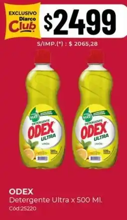 Diarco Odex detergente ultra oferta