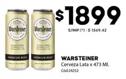 Diarco Warsteiner cerveza lata oferta
