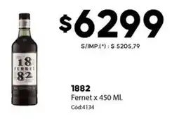 Diarco Fernet 1882 oferta