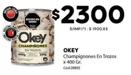 Diarco Okey champiñones en trozos oferta