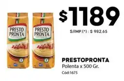Diarco Prestopronta polenta oferta