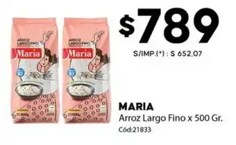 Diarco Maria arroz largo fino oferta