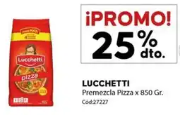 Diarco Lucchetti premezcla pizza oferta