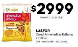 Diarco Lasfor cereal almohaditas rellenas oferta
