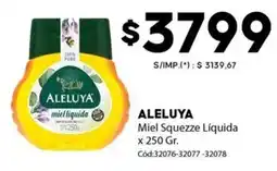 Diarco Aleluya miel squeeze liquida oferta