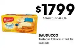 Diarco Bauducco tostadas clásicas oferta
