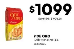 Diarco 9 de oro galletitas oferta