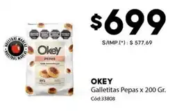 Diarco Okey galletitas pepas oferta