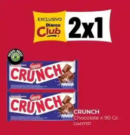 Diarco Nestle crunch oferta
