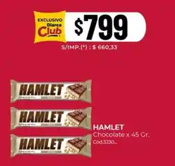 Diarco Hamlet chocolate oferta