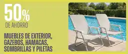 Supermercados Vea Muebles de exterior, gazebos, hamacas, sombrillas y piletas oferta