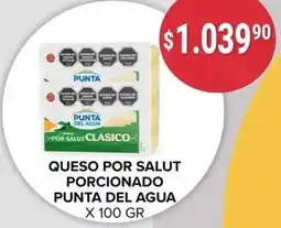 Supermercados Mayor Punta del agua queso por salut porcionado oferta