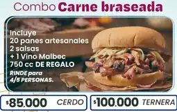 Arcoiris Supermercados Combo Carne braseada oferta
