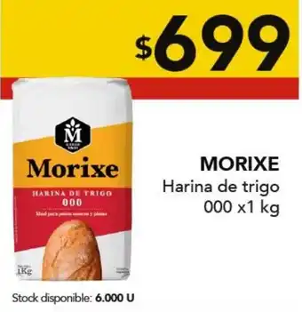 Nini Mayorista Morixe harina de trigo 000 oferta