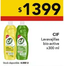 Nini Mayorista Cif lavavajillas bio-active oferta