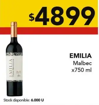 Nini Mayorista Emilia malbec oferta