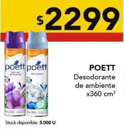 Nini Mayorista Poett desodorante de ambiente oferta