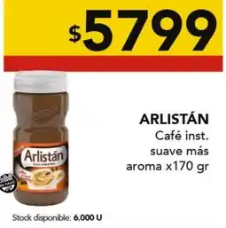 Nini Mayorista Aristán café inst. suave más aroma oferta