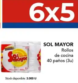 Nini Mayorista Sol mayor rollos de cocina oferta