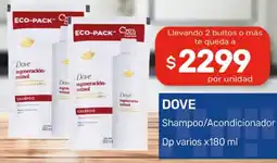 Nini Mayorista Dove shampoo/acondicionador oferta