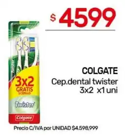 Nini Mayorista Colgate cep.dental twister oferta