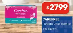 Nini Mayorista Carefree protector diario todos los días oferta